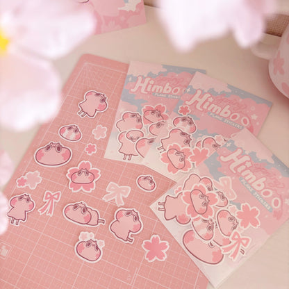 Spring Himboo Flake Sticker Set