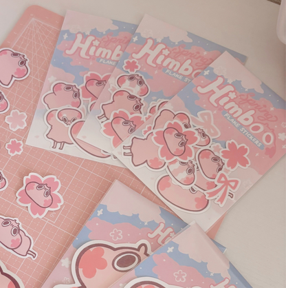 Spring Himboo Flake Sticker Set